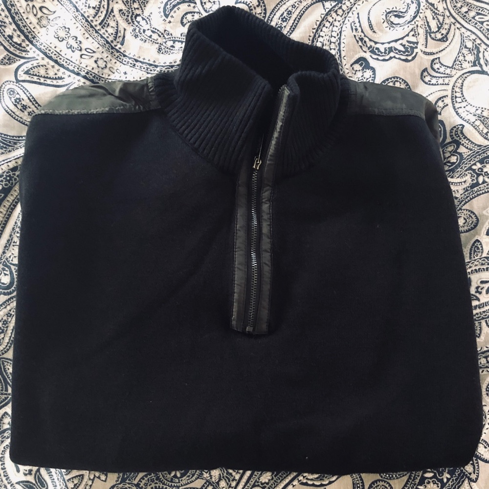 Men’s black sweater